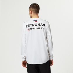  Mercedes AMG F1 Mens Team Longsleeve T-shirt White