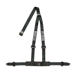 Sparco Italy CLUB H-3 3-points Safety Harness black (ECE)