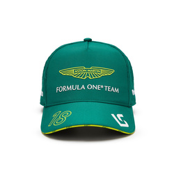 2024 Aston Martin Aramco F1 Team Stroll Green Baseball Cap