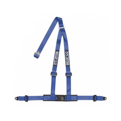 Sparco Italy CLUB H-3 3-points Safety Harness blue (ECE)