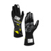 OMP Italy SPORT MY24 Racing Gloves Black-Yellow (FIA)