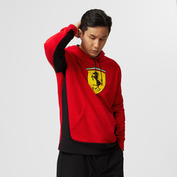 2024 Ferrari F1 Men's Hoodie Shield Red Sweatshirt 