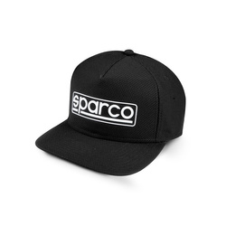 Sparco Italy Mens STRECH Cap black