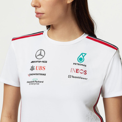  Mercedes AMG Germany F1 Ladies Team T-shirt White