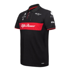  Alfa Romeo Italy F1 Mens Team Polo Shirt 