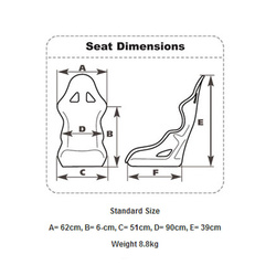 OMP Italy WRC MY14 Racing Seat (with FIA homologation)