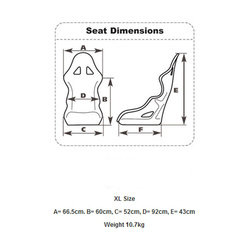 OMP Italy WRC XL MY14 Racing Seat (with FIA homologation)