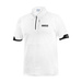 Sparco MY22 Italy Mens Zip Poloshirt white