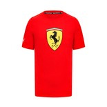 2024 Ferrari F1 Mens Shield T-shirt red