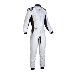 OMP Italy ONE S MY20 Racing Suit Silver (FIA homologation)