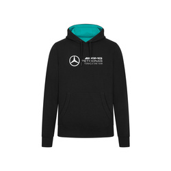 2024 Mercedes AMG Petronas F1 Men's Logo Black Hoody