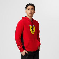 2024 Ferrari F1 Men's Hoodie Shield Red Sweatshirt 