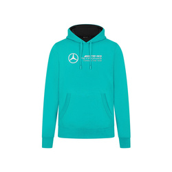 2024 Mercedes AMG Petronas F1 Men's Logo Ultra Teal Hoody