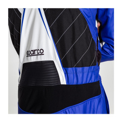 Sparco Italy PRIME K MY20 Karting Suit black/blue (with homologation CIK-FIA)