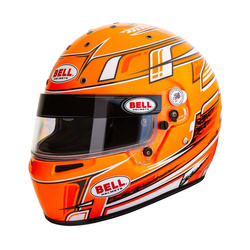 Bell USA KC7-CMR Champion Full Face Helmet Orange