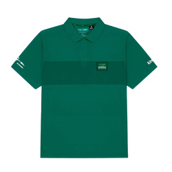 2024 Aston Martin UK Mens Alonso Kimoa Minimal Polo shirt