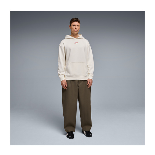 2026 Formula 1 Collection Mens Racing Line Hooded Sweatshirt white