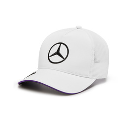 2024 Mercedes AMG Petronas F1 Team Lewis Hamilton White Baseball Cap