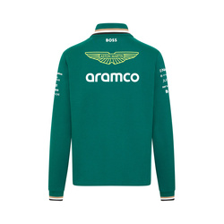 2024 Aston Martin Aramco F1 Men's Team 1/4 Zip Sweatshirt