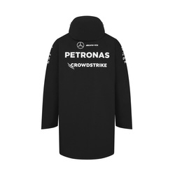 2024 Mercedes AMG Petronas F1 Men's Team Rain Black Jacket