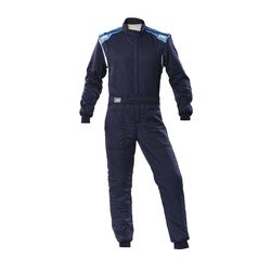 OMP Italy FIRST-S MY20 Racing Suit Navy Blue (FIA homologation)