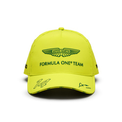 2024 Aston Martin Aramco F1 Alonso Lime Baseball Cap