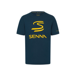 2024 Ayrton Senna F1 Men's Logo T-Shirt