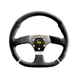 OMP Italy CROMO Leather Steering Wheel