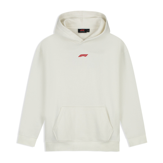 2026 Formula 1 Collection Mens Racing Line Hooded Sweatshirt white