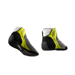 OMP Italy KS-X R 8877-2022 Karting Shoes Black-Yellow