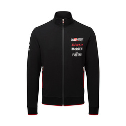  Toyota Gazoo Racing Men's Full-zip Sweatshirt Black