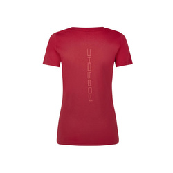 2021 Porsche Germany Ladies Logo T-Shirt Red