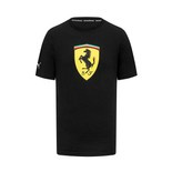 2024 Ferrari F1 Mens Shield T-shirt black