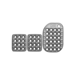 OMP Italy OA/1863 standard silver Pedal Pads