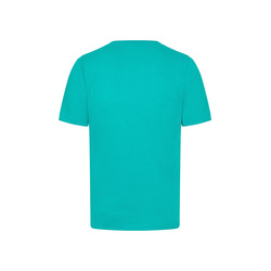 2024 Mercedes AMG Petronas F1 Men's Large Logo Ultra Teal T-shirt