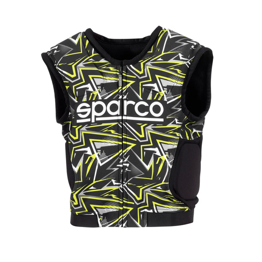 Sparco Italy SJ PRO K-3 MY25 Rib Protector black-yellow