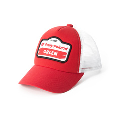 2024 80th Rally Poland WRC Kids Trucker Baseball Cap red