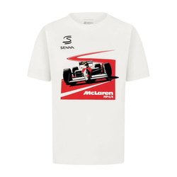 2024 Ayrton Senna F1 Collection Men's McLaren Graphic T-Shirt