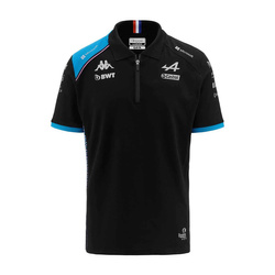  Alpine F1 Team Men's Polo Shirt Race Team Black 