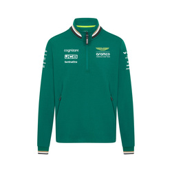 2024 Aston Martin Aramco F1 Men's Team 1/4 Zip Sweatshirt