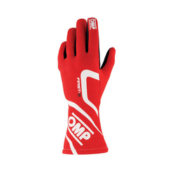 OMP Italy FIRST-S MY20 Racing Gloves Red (FIA)