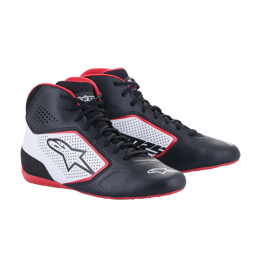 Alpinestars TECH 1-K Start V2 Racing Shoes Black/White