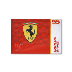 2024 Scuderia Ferrari F1 Sainz Flag