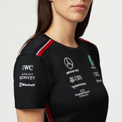  Mercedes AMG Germany F1 Ladies Team T-shirt Black