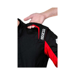 Sparco Italy ONE MY21 Training Suit Black/Red