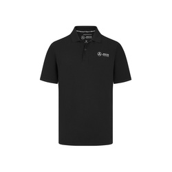 2024 Mercedes AMG Petronas F1 Men's Black Polo