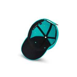 2024 Mercedes AMG Petronas F1 Large Logo Ultra Teal Baseball Cap