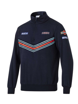 Sparco Martini Racing Half Zip Sweatshirt