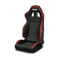 Sparco Italy R100 MY22 Car Seat black-red