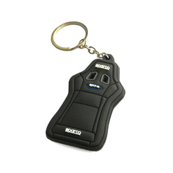 Sparco Italy SEAT Keyring Black